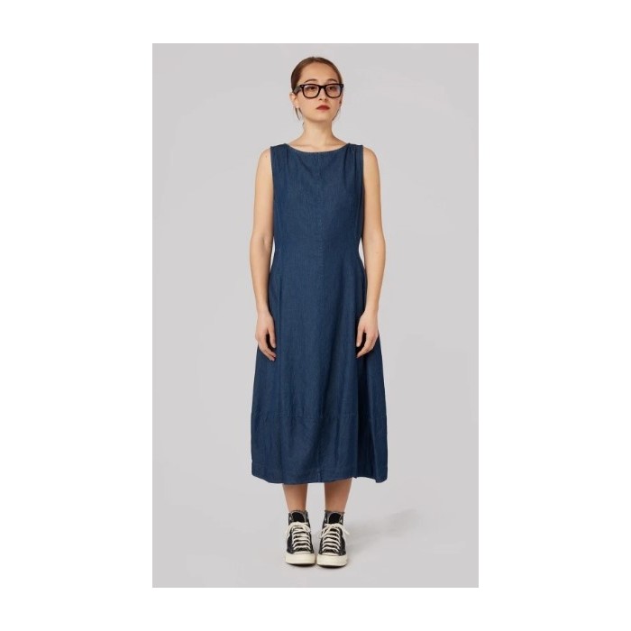VESTIDO MIDI SIN MANGAS DE...