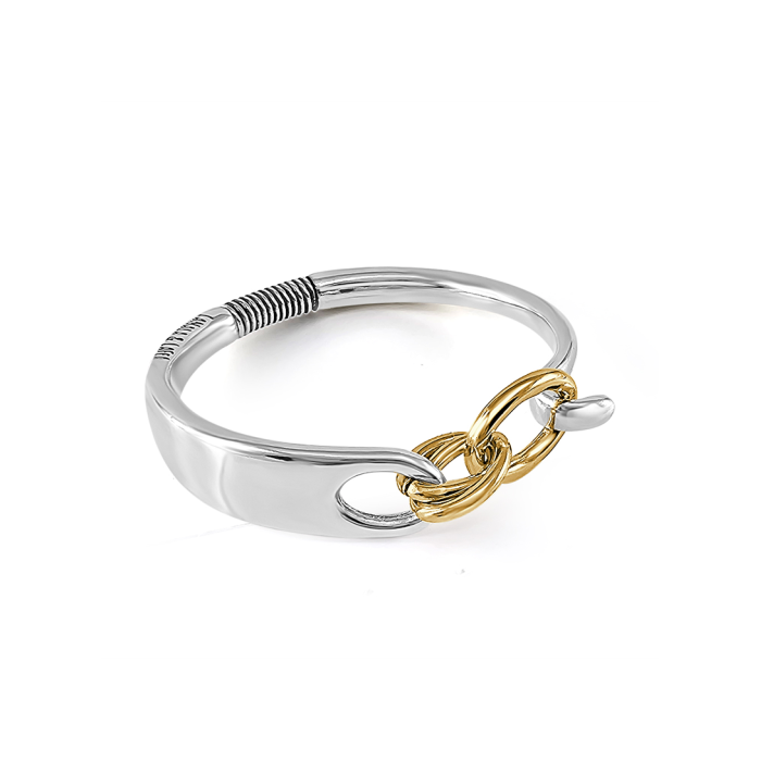 PULSERA BAÑADA EN ORO Y...