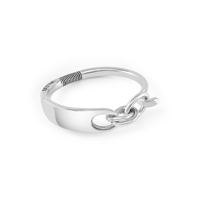 PULSERA BAÑADA EN PLATA...