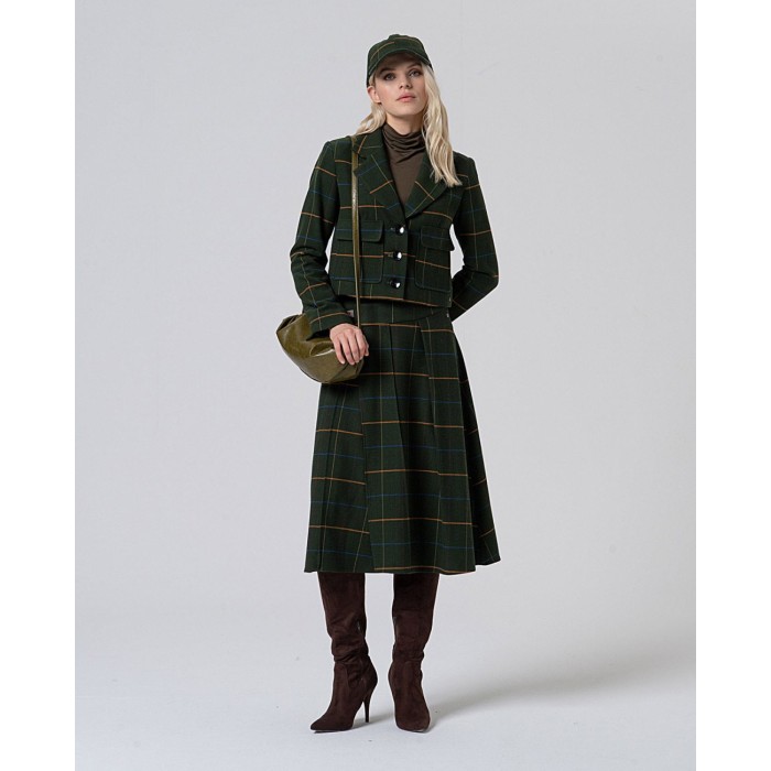 AMERICANA CORTA DE CUADROS...