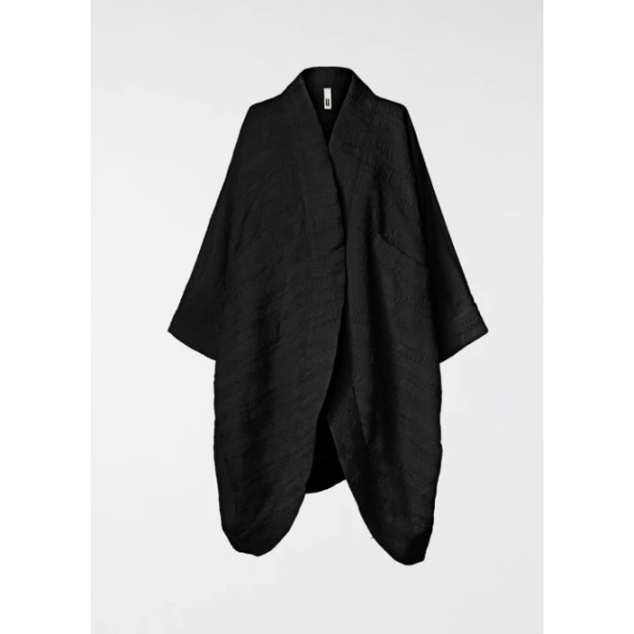 ABRIGO KIMONO NEGRO