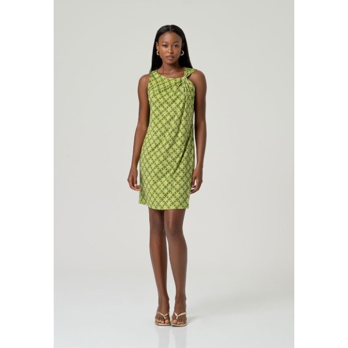 VESTIDO CORTO CON TIRANTE...