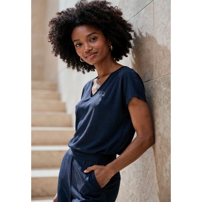 CAMISETA DE MODAL DE MANGA...