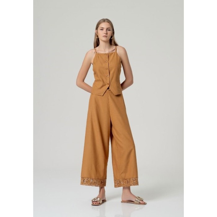 PANTALÓN PATA ANCHA CON...