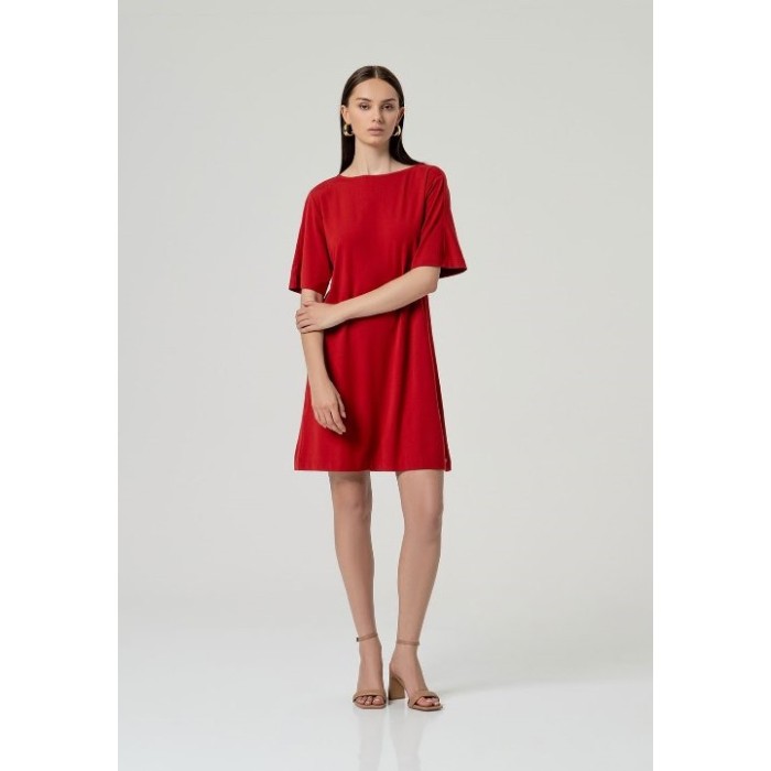 VESTIDO CORTO DE MANGA...