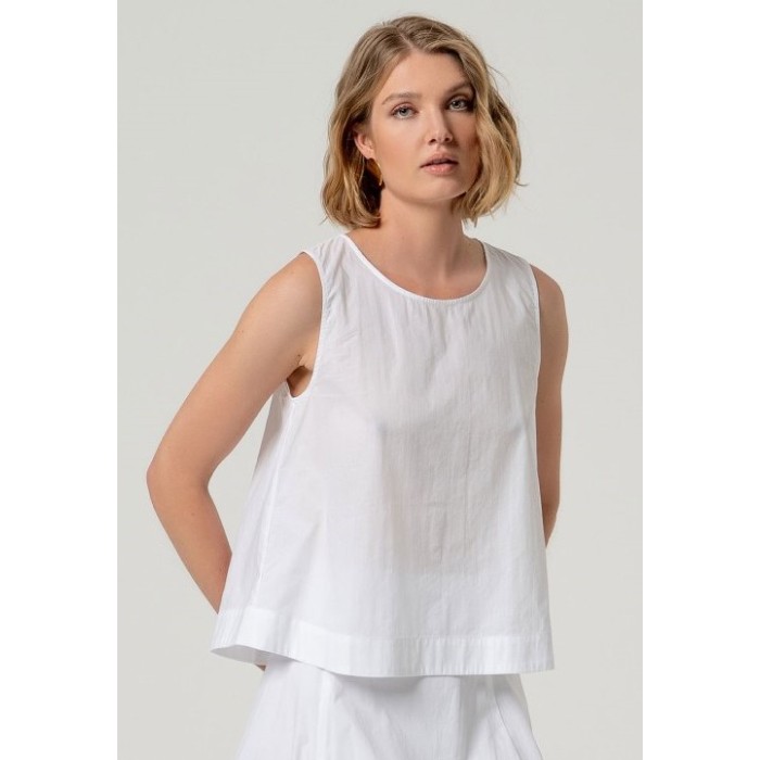TOP SIN MANGAS DE ALGODÓN...
