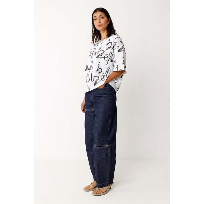 CAMISETA BIDATZ GOTS BLANCA