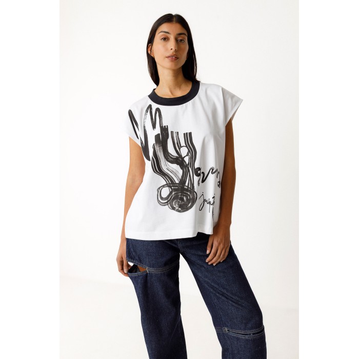 CAMISETA ERIS GOTS BLANCA