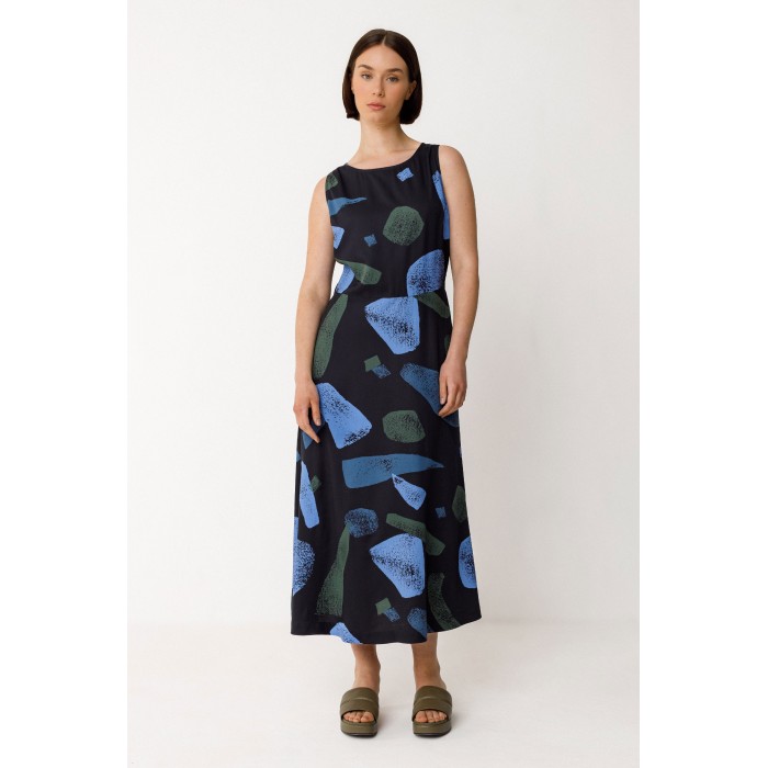 VESTIDO MIDI SIN MANGAS ERGE