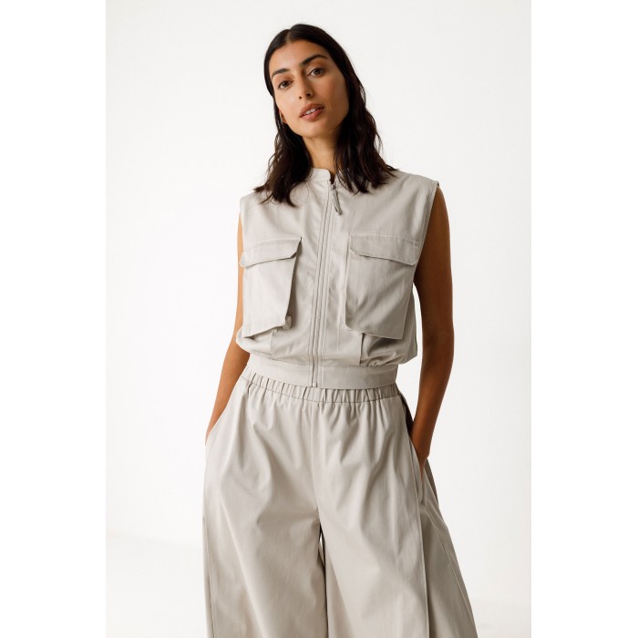 CAMISA BEA GOTS BEIGE