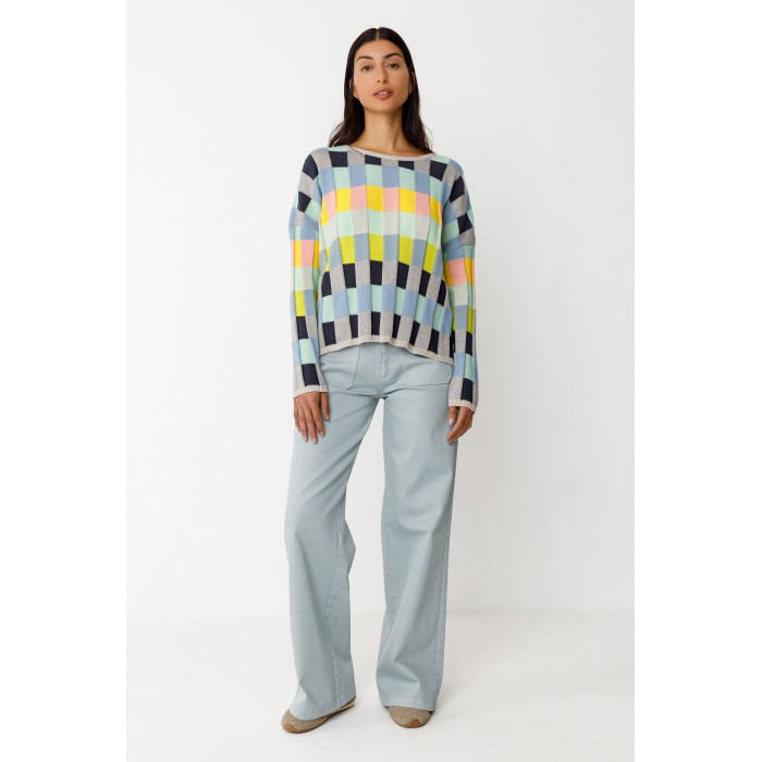 SUÉTER BITA GOTS MULTICOLOR