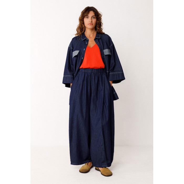 PANTALÓN AINE GOTS VAQUERO