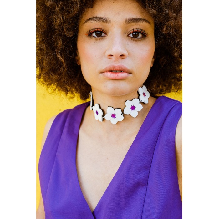 COLLAR CHOCKER METACRILATO...