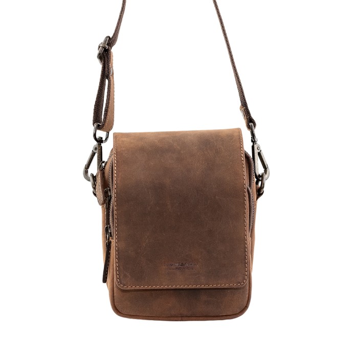 BOLSO BANDOLERA PIEL UNISEX...