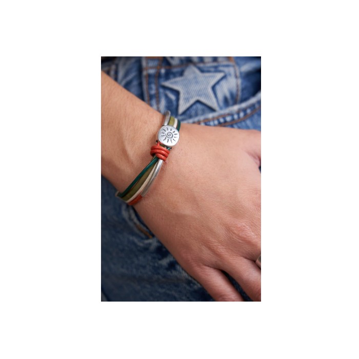 PULSERA HILO COPACABANA ROJO