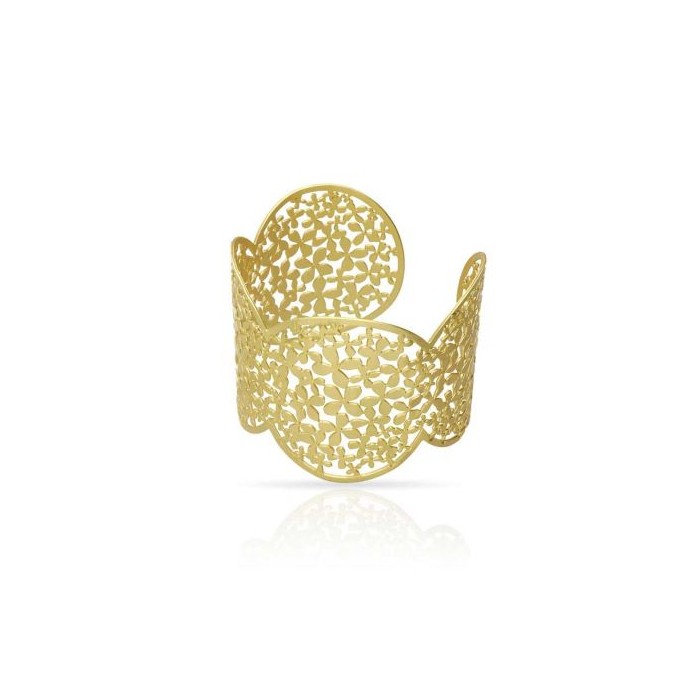 BRAZALETE HORTENSIA BAÑO ORO