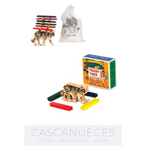 JUEGO TRICKY TIGER DE MADERA