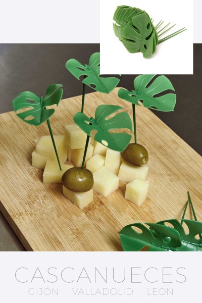 PALILLOS HOJA SET 20 UDS