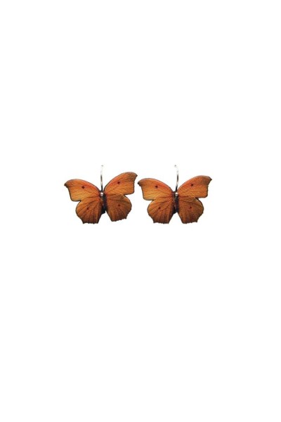 PENDIENTES MARIPOSA NARANJA...