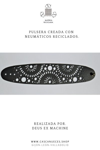PULSERA CAUCHO RECICLADO...
